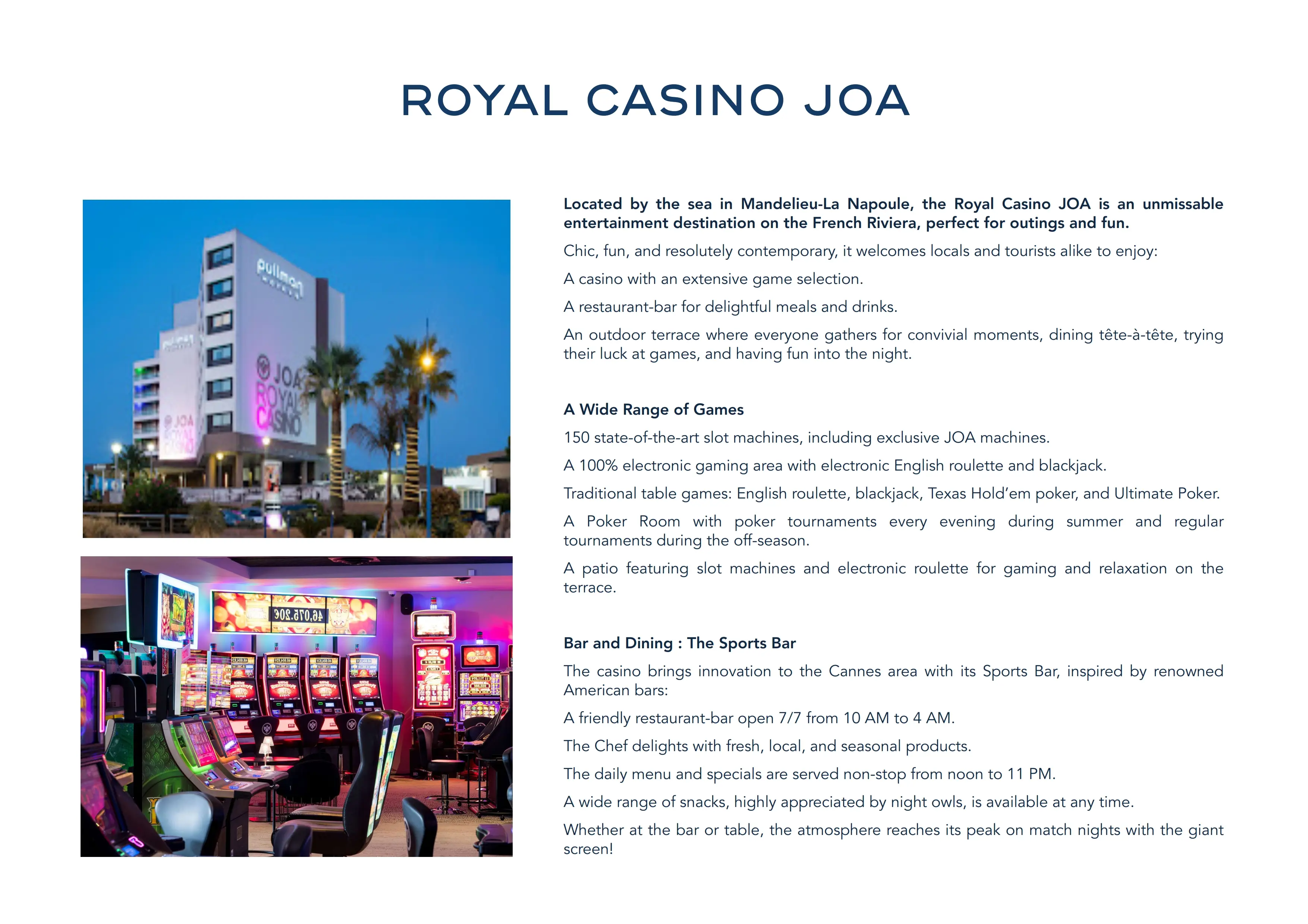 Pullman Hotel in Cannes for Sale